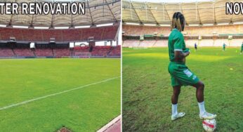 Less than one year after Dangote’s $1m renovation, Abuja stadium in bad shape