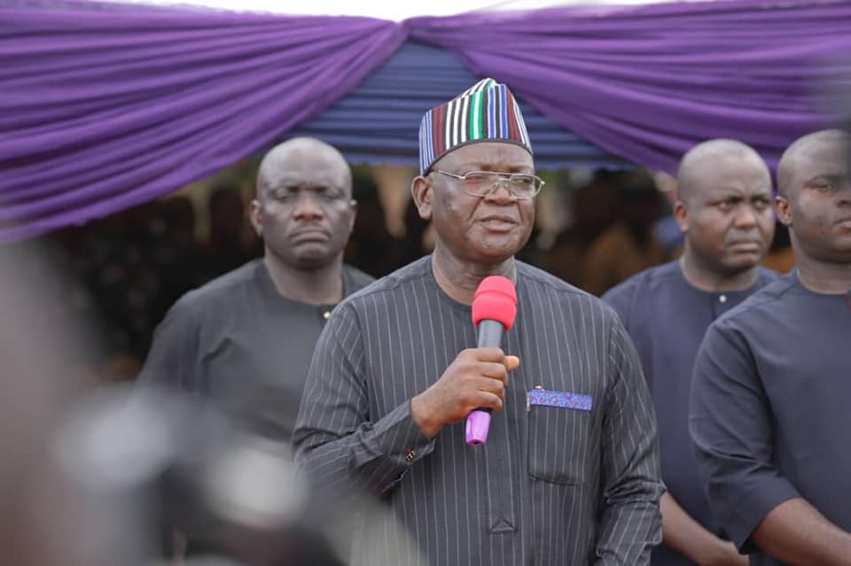 Ortom offers automatic employment to 2 children of late AIG Awunah into Benue Civil Service