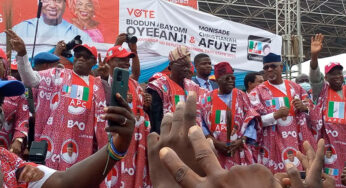 VIDEO: Drama as Fayemi introduces Gov Abiodun as ‘Eleyi of Ogun State’