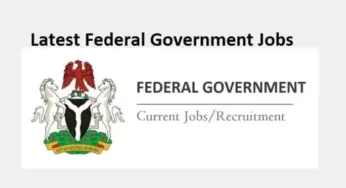 Federal Government Recruitment 2022/2023: Job Application Form Registration Portal