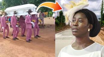 Strange Thing That Happened During The Burial Of Osinachi In Abia [WACTH]