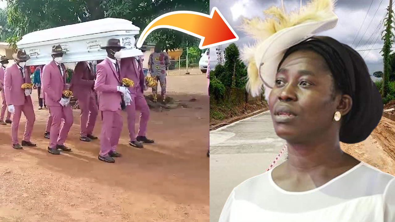 Strange Thing That Happened During The Burial Of Osinachi In Abia [WACTH]