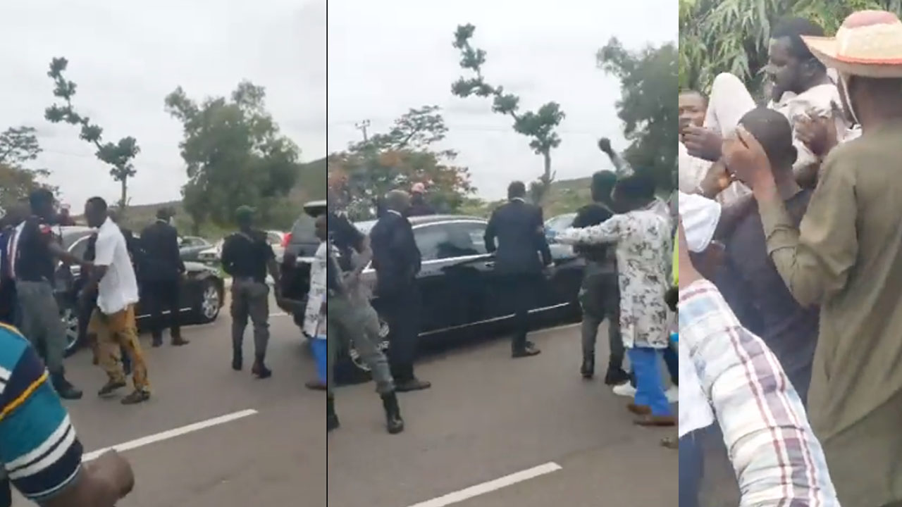 Osinbajo: Video of accident scene (WATCH)