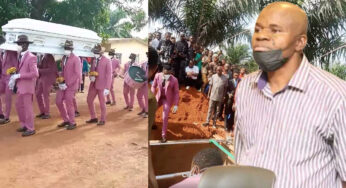 Peter Nwachukwu absent as wife, Osinachi is buried in Abia