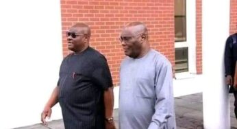 BREAKING: Wike beats Okowa to emerge Atiku’s running mate