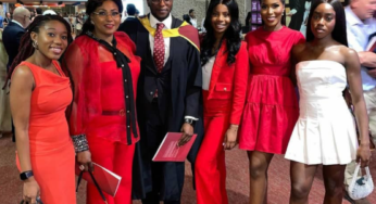 Gbenga Daniel’s son bags Master’s degree from University of London