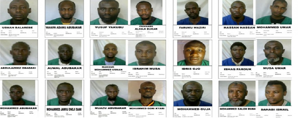 Kuje prison break: FG declares 69 escaped Boko Haram members wanted [PHOTOS]