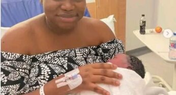 Nollywood actress, Ruth Kadiri welcomes son