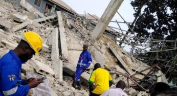 BREAKING: Another building collapses in Lagos