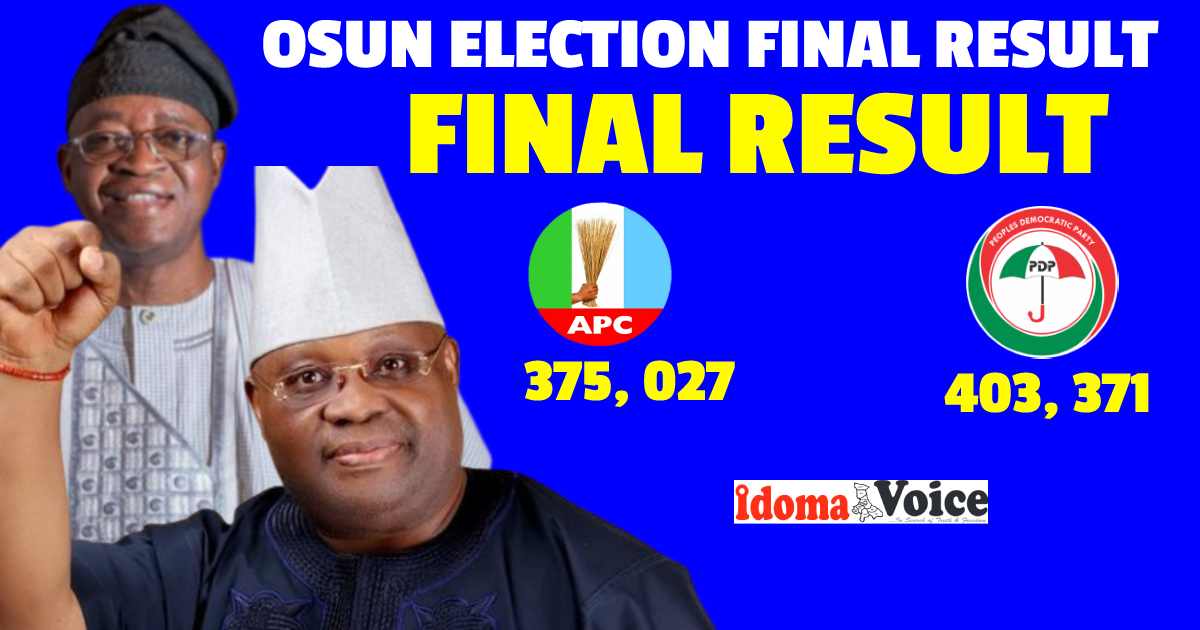 BREAKING: Adeleke floors Tinubu-backed Oyetola to win Osun guber election