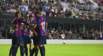 Barca beat Beckham’s Miami 6-0 in friendly