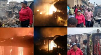 Goods worth millions destroyed as fire razes popular Eke market in Ebonyi