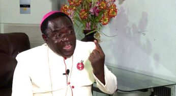 Muslim-Muslim ticket: Bishop Kukah tells Christians what to do to Tinubu