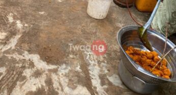 Osun Decides: Voters eat free akara at Aregbesola’s polling unit