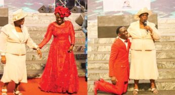 Dr Paul Enenche greets Pastor Folu Adeboye 74