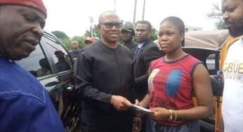 Covenant donates money to Peter Obi