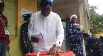 BREAKING: Oyetola loses Govt House Polling Unit to Adeleke