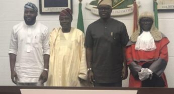 BREAKING: Bayo Lawal sworn in as new Oyo Deputy Governor