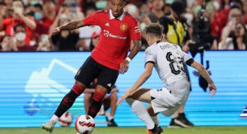 ‘Sweet finish!’ – Man Utd fans go wild as Sancho scores vs Liverpool