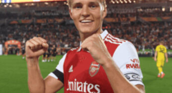 Martin Odegaard named Arsenal’s new captain