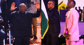 How members reacted moment Peter Obi was introduced at Dunamis Crusade (watch)