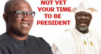 Why Peter Obi can’t be president now – Dino Melaye (Video)