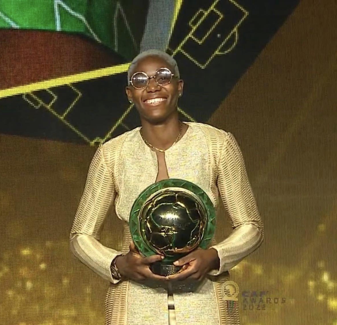 Super Falcon’s Oshoala wins CAF women’s Player of the year Award