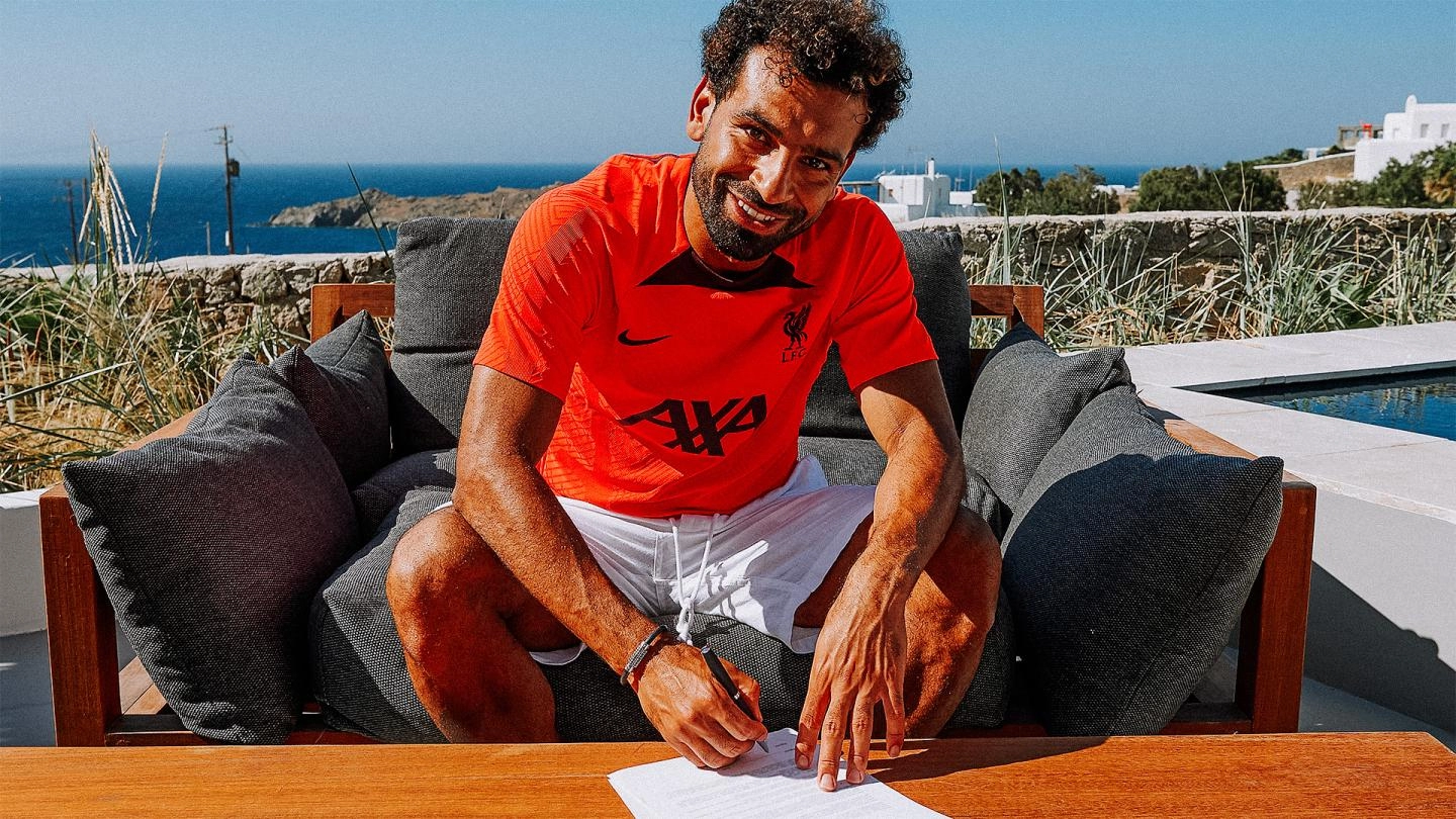 Salah pens new three-year contract with Liverpool