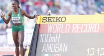 I wasn’t expecting a world record – Tobi Amusan