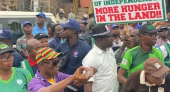 BREAKING: ASUU strike: NLC protest hits Lagos