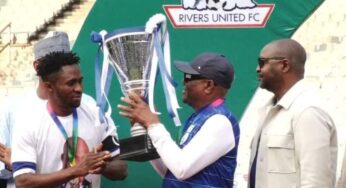 NPFL Title: Wike rewards Rivers United players with $20k each