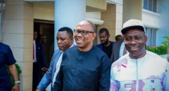 Soludo welcomes Peter Obi to Anambra