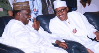 Buhari reacts as Yakubu Gowon loses elder sister