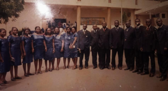 18 siblings serve as maids of honour, men in suit at sister’s wedding