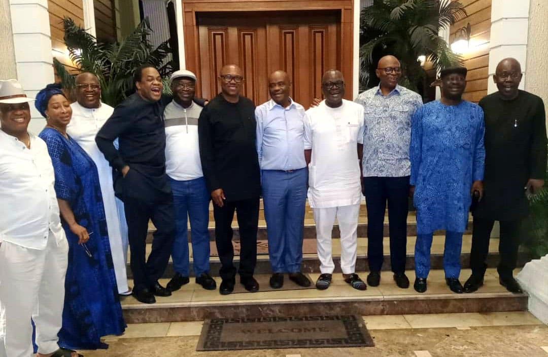 ‘Solution to Nigeria’s problem’ – Ortom on why he met with Peter Obi
