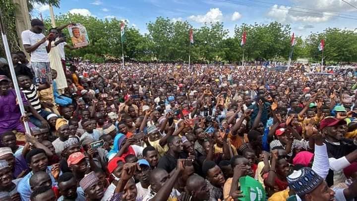 2023: Buhari’s kinsmen declare support for Atiku, PDP in Daura [PHOTOS]