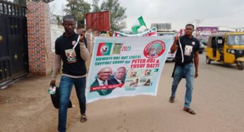 Peter Obi’s rally hits Abuja [PHOTOS]