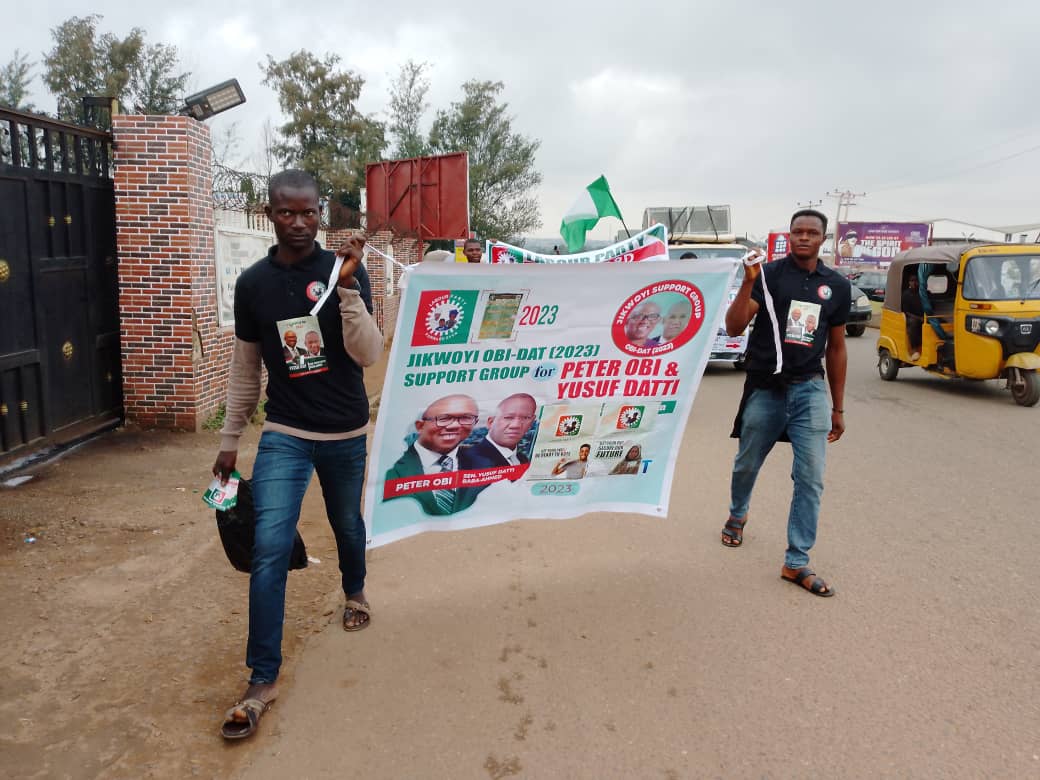 Peter Obi’s rally hits Abuja [PHOTOS]