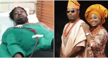 Eedris Abdulkareem reveals why his wife, Yetunde, donated her kidney to him