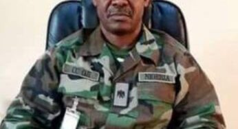 Unknown gunmen kill Major Churchill Orji in Anambra