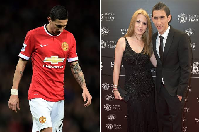 I told Di Maria not to join Manchester United – Wife