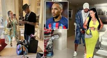 Aubameyang, wife attacked by armed robbers