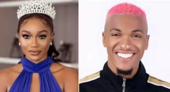 BBNaija: ‘I saw your hand around her waist’ – Beauty dumps Groovy for dancing with Chomzy