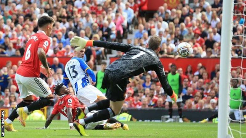 Brighton 2 Man Utd 1: Erik ten Hag suffers defeat in first Premier League game