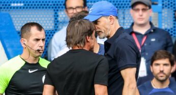 Conte, Tuchel sanctioned by FA after touchline spat in London