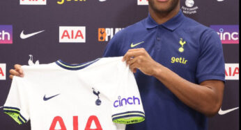 Nigerian defender, Udogie joins Tottenham on five-year deal