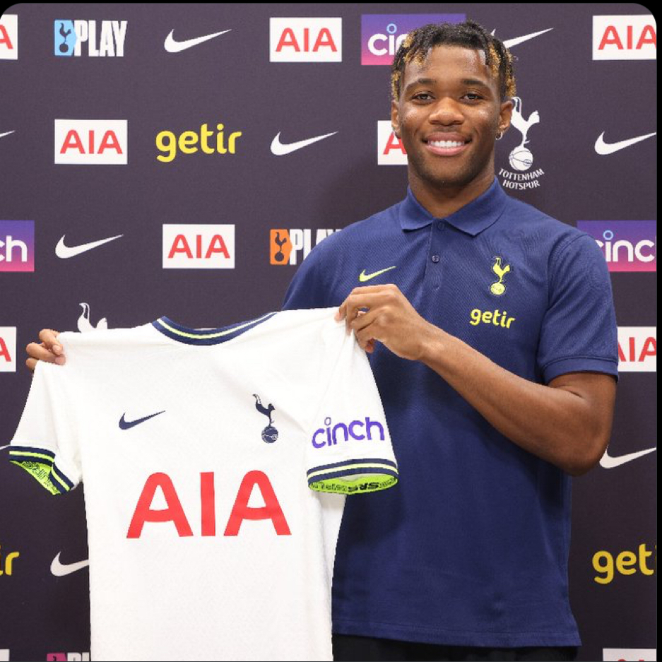 Nigerian defender, Udogie joins Tottenham on five-year deal