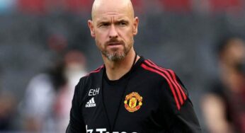 Ten Hag, two others nominated for Premier League manger of the month award