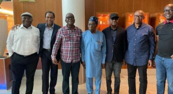 What I discussed with Tinubu, Obi, Atiku in London – Ortom