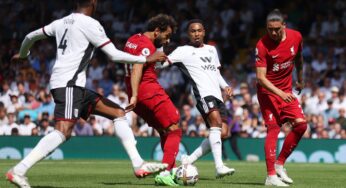 Fulham vs Liverpool: Full stats, ball possession, full match details